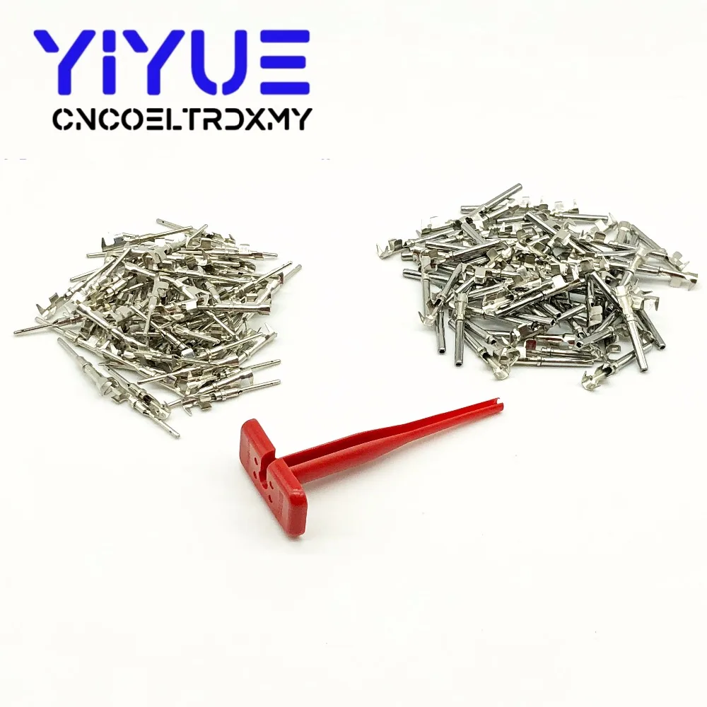 225 PCS Deutsch DTM Series Automotive Connector Kit with  Removal Tool 0411-240-2005 + 24 AWG to 18 AWG Crimp TerminalsPins (5)