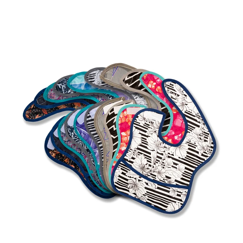 

Baby bibs High quality Infant Slobber Baby Bib Food Rice newborn Baby Boy Children's Double Waterproof Bib Baby Scarf Unisex