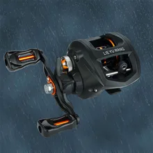 Baitcasting Рыболовная катушка 195 г супер легкая прочность структура тормозные системы 11BB литья Катушка 6,3: 1 приманка катушка литья Катушка