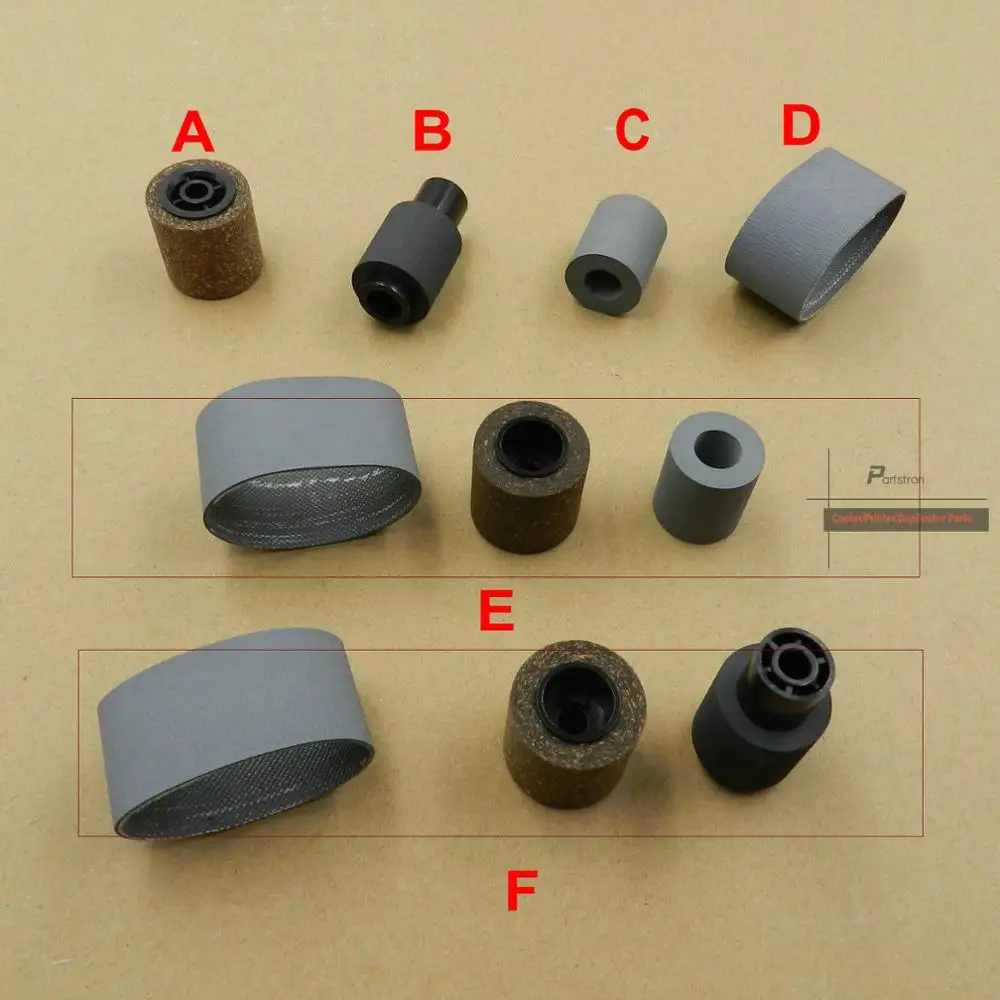 

ADF Pickup Roller Feed Belt Reverse Roller Pickup Roller Kit For Ricoh 1075 2075 6000 7000 8000 6001 7001 8001 5500 6500 7500