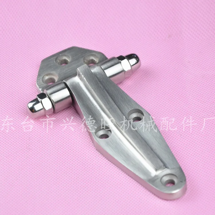 Stainless Steel 4'' Vintage Metal Galvanized Primitive Industrial Rustic Barn Farm Door Warehouse Flat Hinge Refrigerator