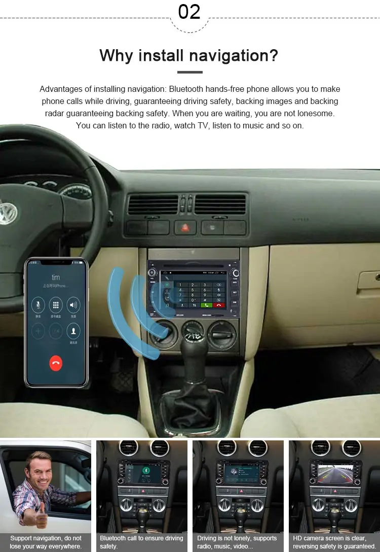 Discount JDASTON ANDROID 9.1 Car DVD Player For VW Volkswagen PASSAT B5 MK5 GOLF POLO TRANSPORTER 2 Din Car Radio Multimedia GPS Navi RDS 3