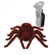 Remote Control Scary Creepy Soft Plush Spider Infrared Tarantula Toy Xmas Gift