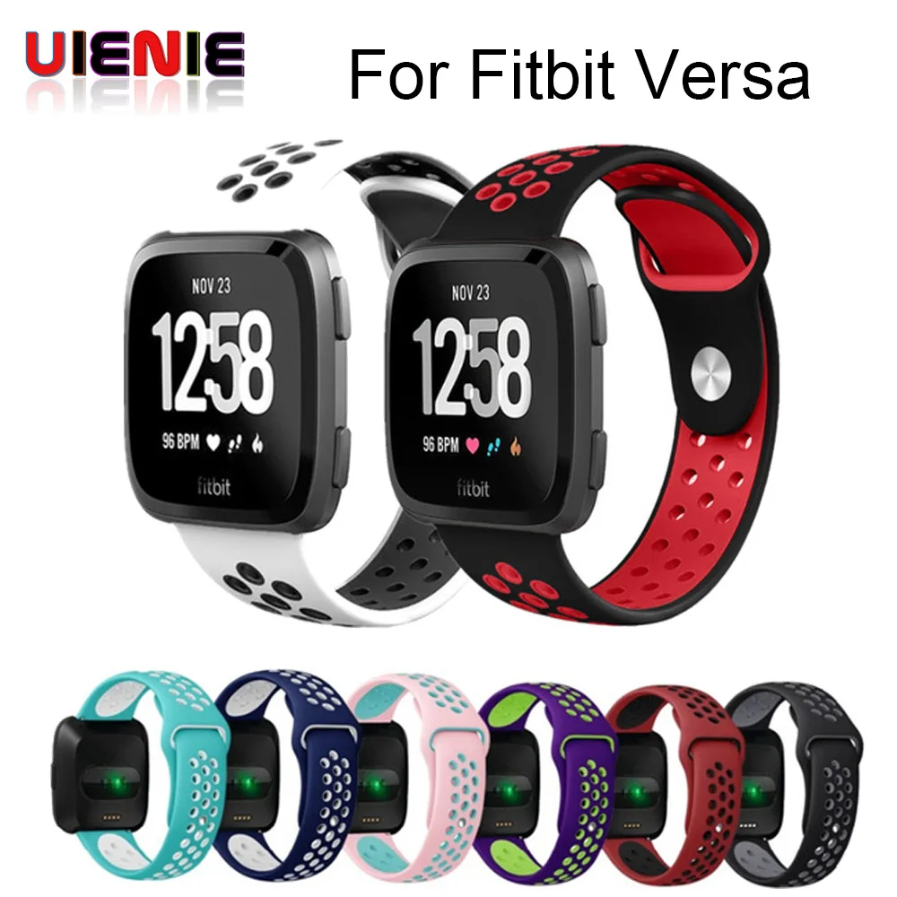 

UIENIE Sport bands For fitbit versa band Nike Silicone wrist strap wristband Replacement Bracelet watchband belt for fitbit band