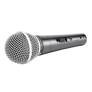 

Takstar TA-58 Professional wired moving coil Handheld Microphones for KTV meeting On-stage performance Computer--Free Shipping