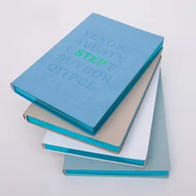 Творческий письмо блокнот шаг пустой Тетрадь тиснение плотная журнал Тетрадь s блокноты