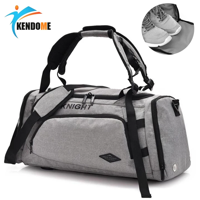 Men's Sports Training Gym Shoulder Bag Multifunction Fitness Yoga Handbag For Shoes Pocket Outdoor Travel Anti-Theft Backpack