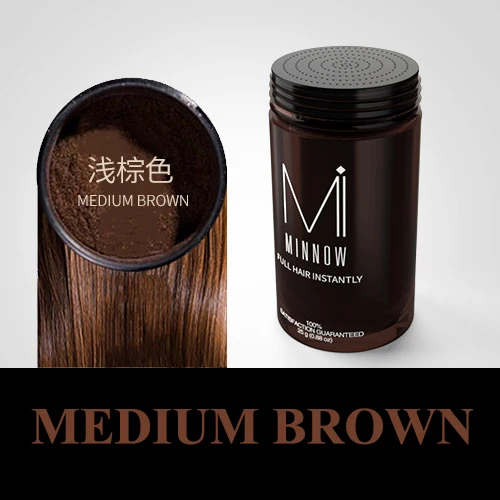 Новейшие волосы строительное волокно полный волос Мгновенно кератин утолщение анти средство против выпадения волос регенерация 9 цветов парик Regrowth - Цвет: MEDIUM BROWN