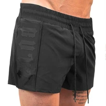 Мужские модные шорты с принтом Шорты для бодибилдинга мужские фитнес модные пляжные шорты спортивные мужские шорты летние