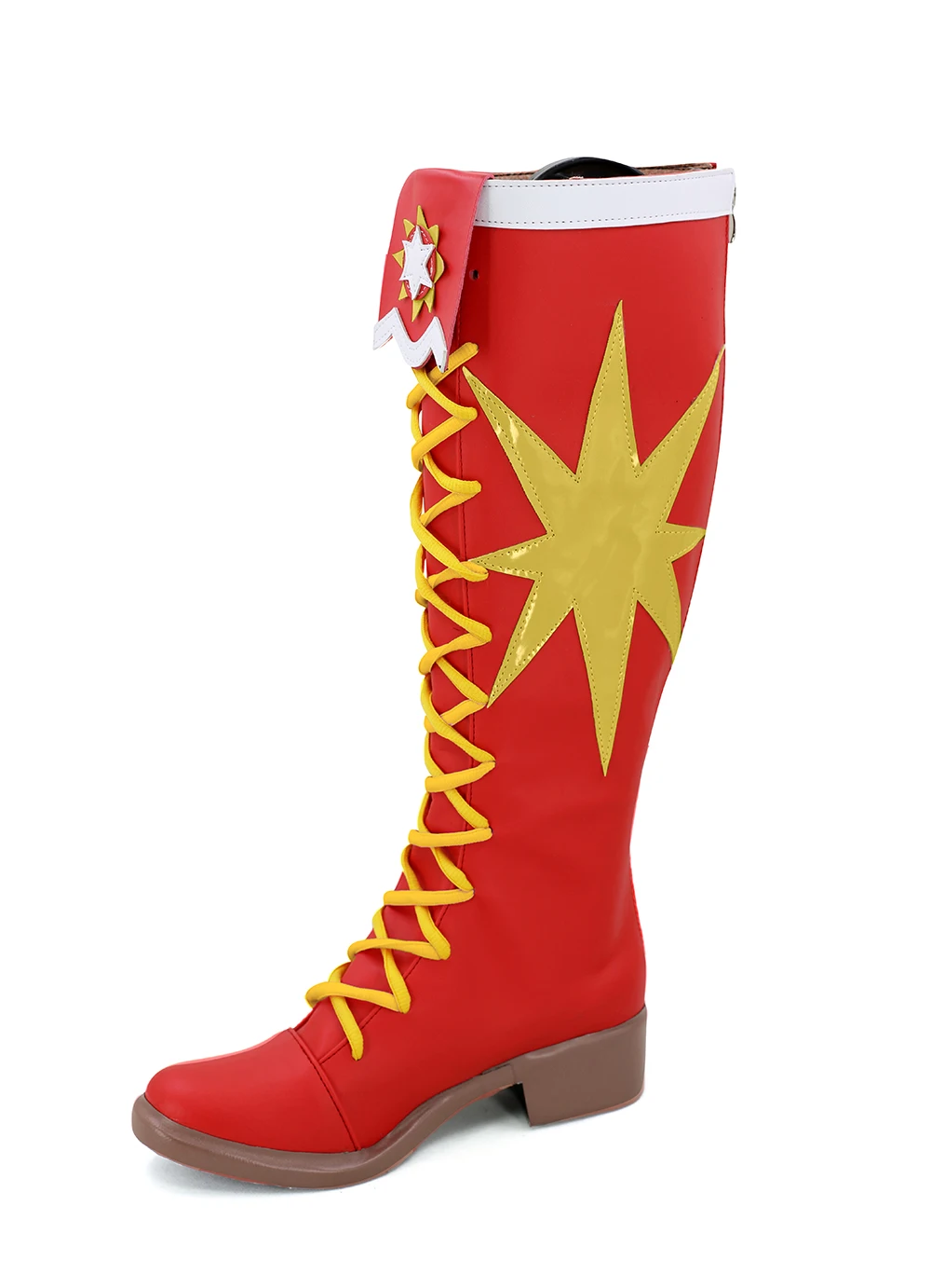 Aikatsu SHF Hoshimiya Ichigo Cosplay Boots Red Shoes (4)
