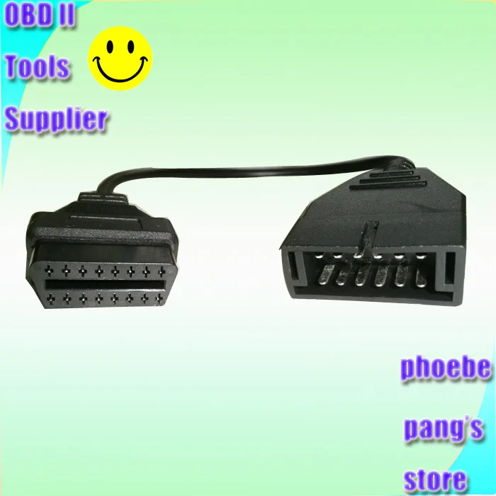 100 шт. Новый OBD 2 Cbale для Daewoo от 12 до 16 контактов переходник автомобильный