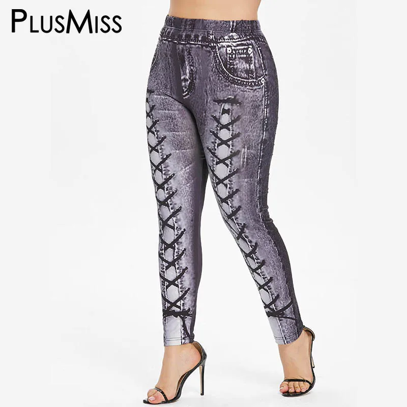 Aliexpress.com : Buy PlusMiss Plus Size 5XL 3D Jeans