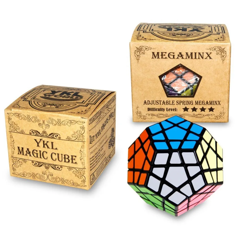 YKLWorld Профессиональный 3x3 Додекаэдр Magic Cube гладкая Головоломка Куб Скорость Развивающие игрушки для малыша взрослых отдохнуть Cube игрушки (S5