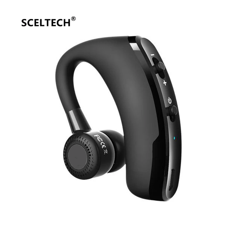 

SCELTECH V9 Handsfree Business Bluetooth Headphone With Mic Voice Control Wireless Bluetooth Headset For Drive Noise Cancelling