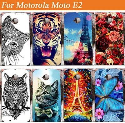 Чехол для Moto E2 Новое поступление цветной Жесткий Motorola E 2nd Gen XT1527 XT1511 XT1505 XT1524|pc case