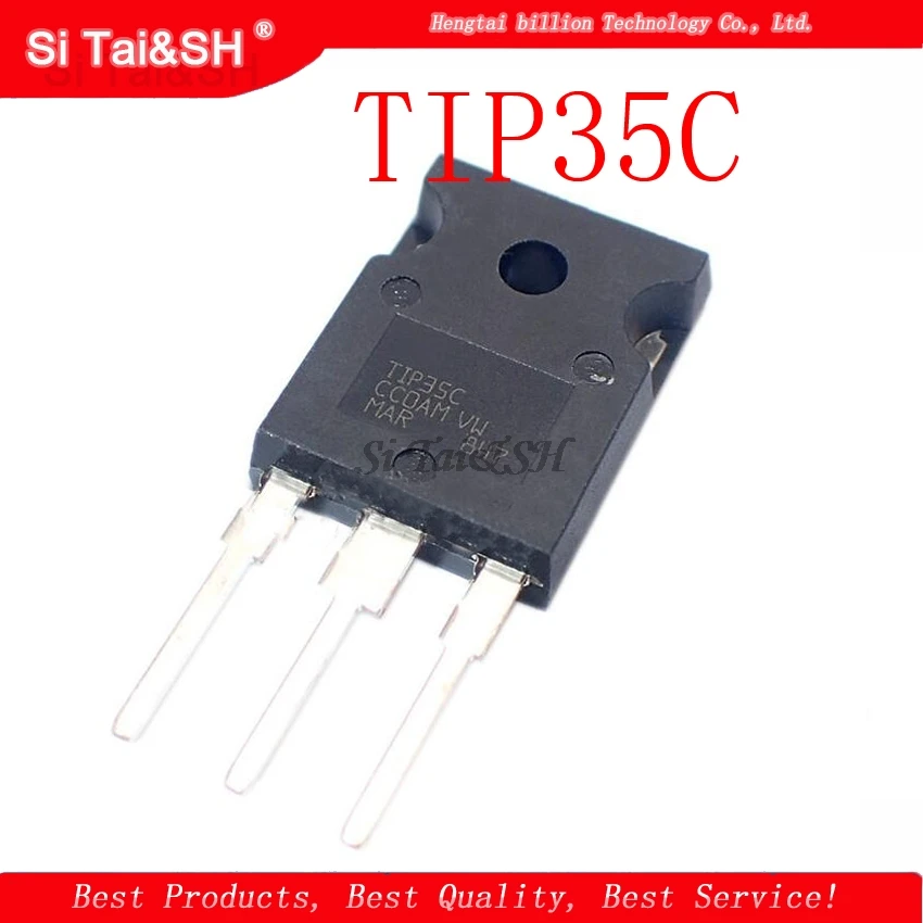 

10PCS TIP35C TIP35 TIP36C TIP36 TO-247 100V/25A/125W NPN transistor new original