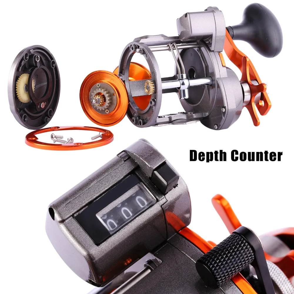 Sougayilang line counter trolling reel Clearance