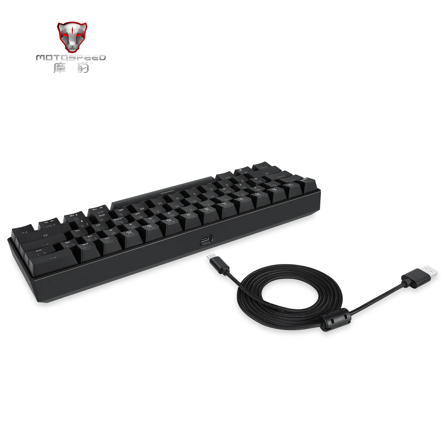 Новое поступление MOTOSPEED CK61 61 ключ игровой механическая клавиатура с Kailh коробка
