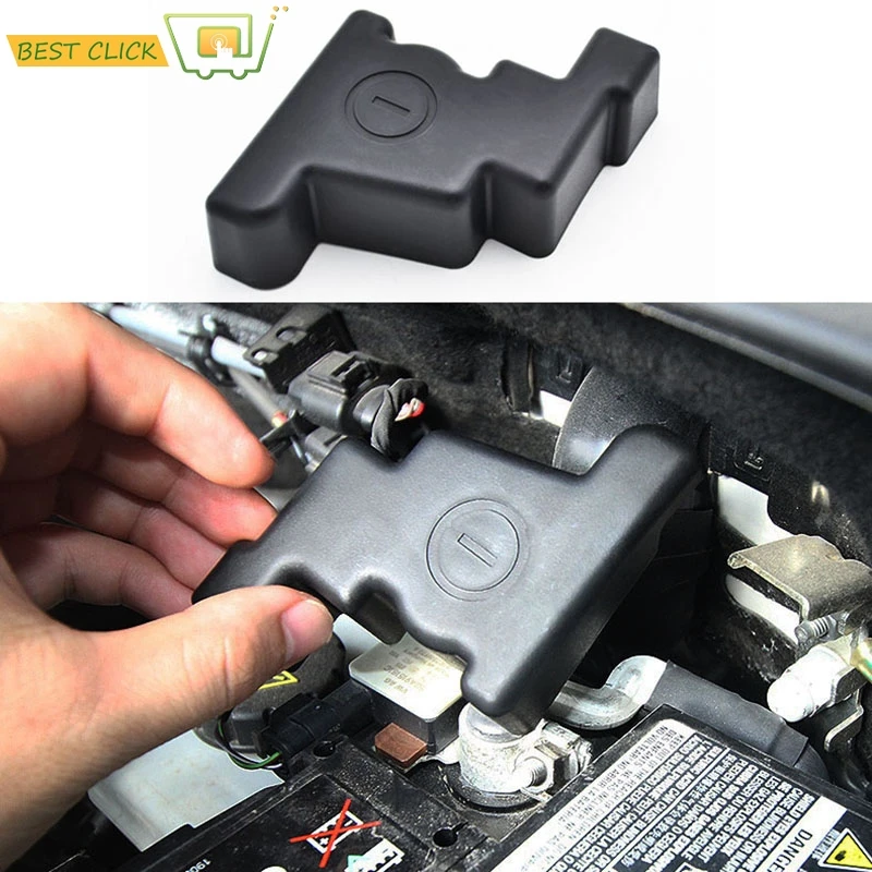 

For VW Golf MK7 Passat B8 variant Estate 2013-2018 Skoda KODIAQ Battery Anode Negative Electrode Protector Terminal Cover Covers