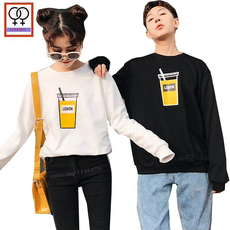 korean couple hoodies