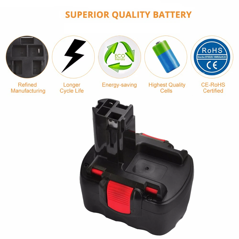 GTF 12V 3000mAh Сменный никель металлогидридный аккумулятор перезаряжаемая батарея