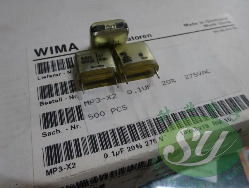 2020 горячая распродажа 10 шт./20 шт. WIMA MP3 X2 0 1 мкФ/275VAC 100nf u1 104 новый оригинальный
