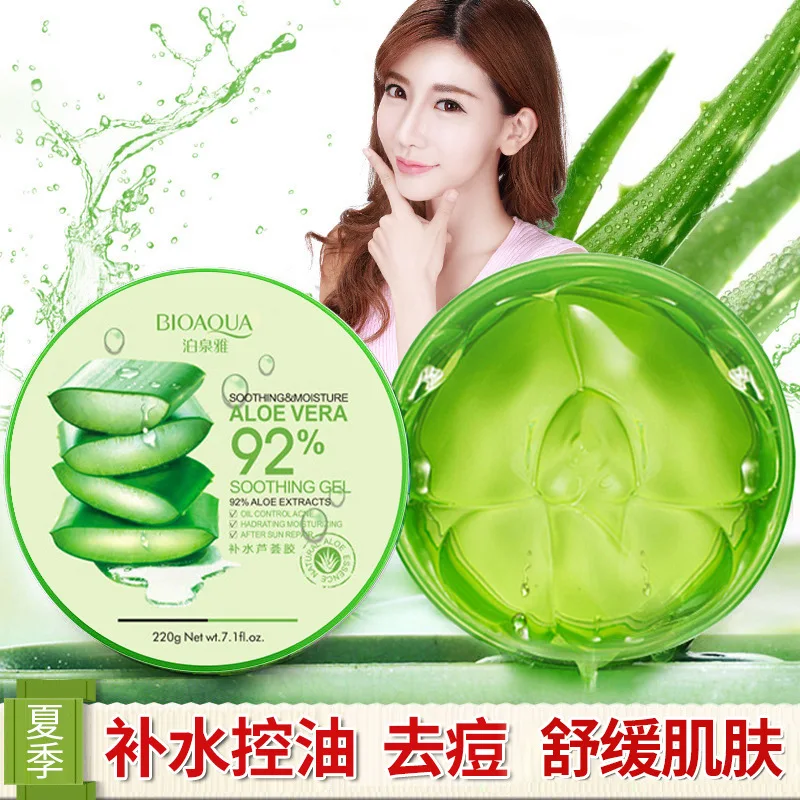 Алоэ Успокаивающий Гель Алоэ Вера гели уход за кожей удаление акне ...
