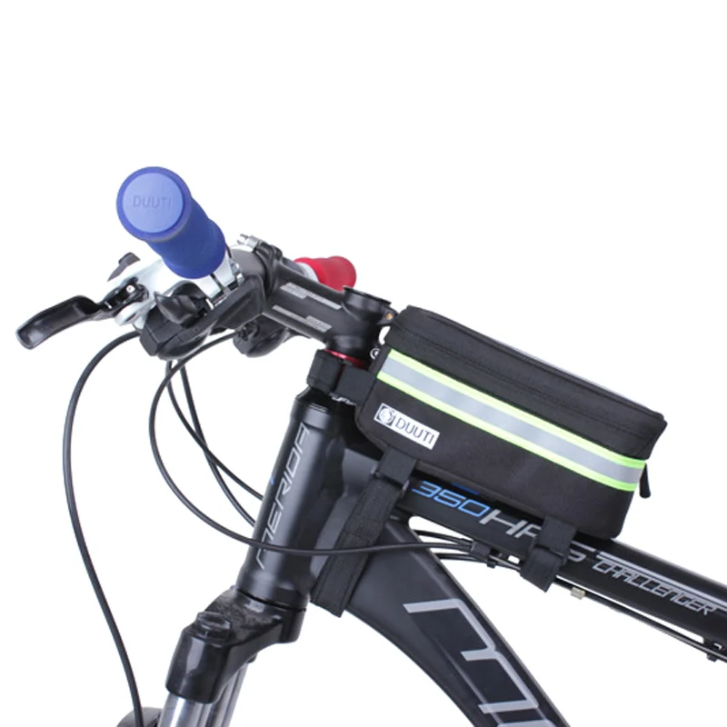 Flash Deal DUUTI Bike Phone Case Utility Bicycle Cell Phone Bag With Touchable TPU Screen Reflective Waterproof MTB Road Bike Case Pouch 3