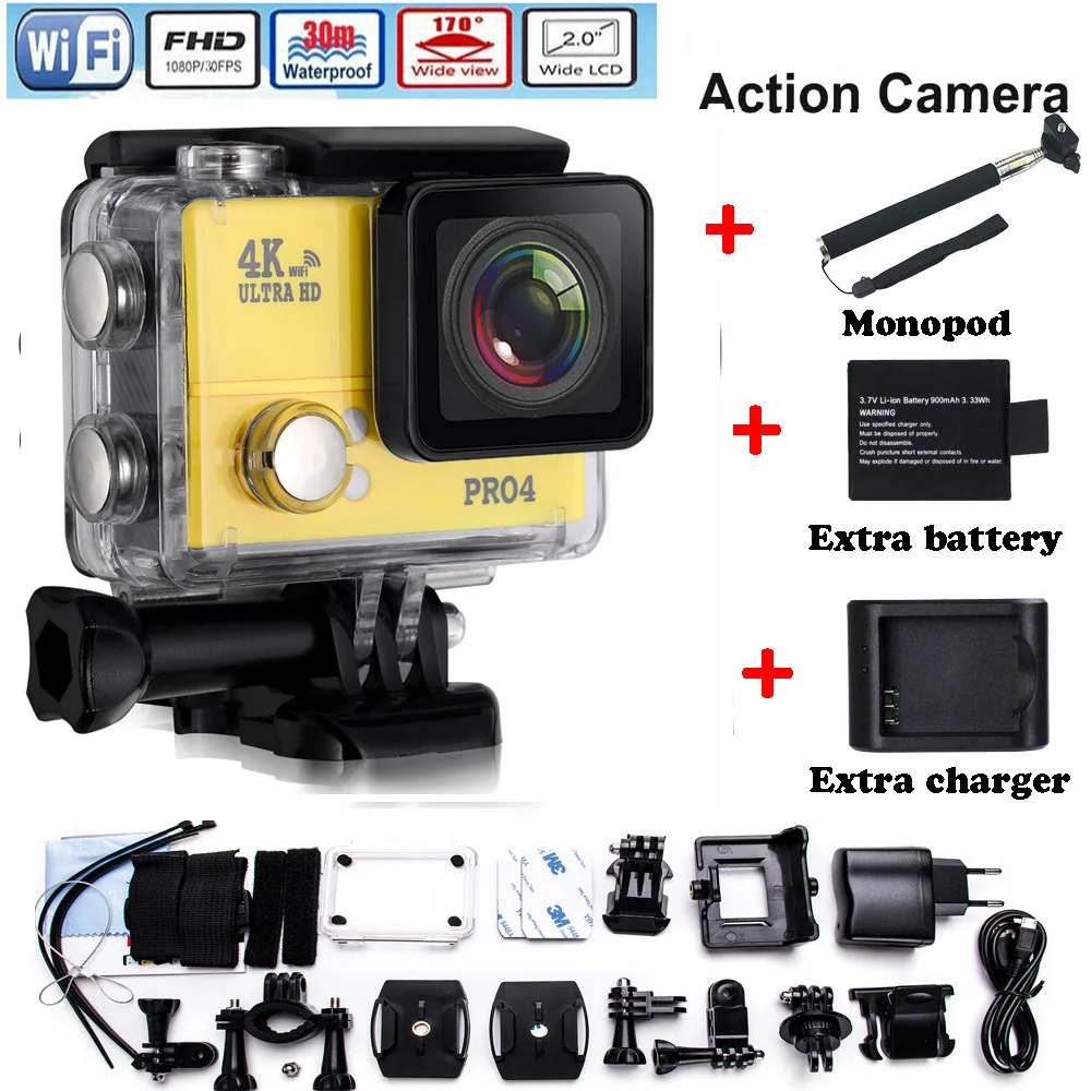 4к sports камера