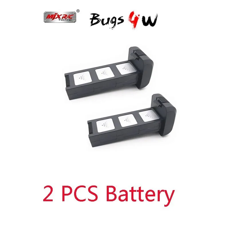 2 шт. MJX Bugs 4w B4w 7,6 v 3400mah Li-po аккумулятор для Mjx B4w Rc Квадрокоптер Дрон запасные части Mjx B4w аксессуары для аккумуляторов