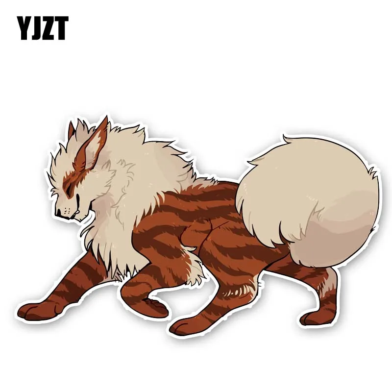 YJZT 15.3CM*9.5CM Fun Dog PVC Car Sticker Originality Decal 12-300200 | Автомобили и мотоциклы