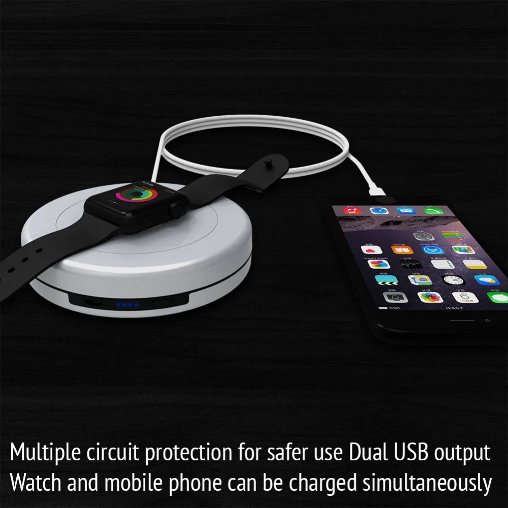 Wireless Charger Dock station poverbank for iPhone for Apple Watch,External Battery Support 2A Quick Charge,Portable Power Bank 11 Wireless Charger Dock station poverbank for iPhone for Apple Watch,External Battery Support 2A Quick Charge,Portable Power Bank 11