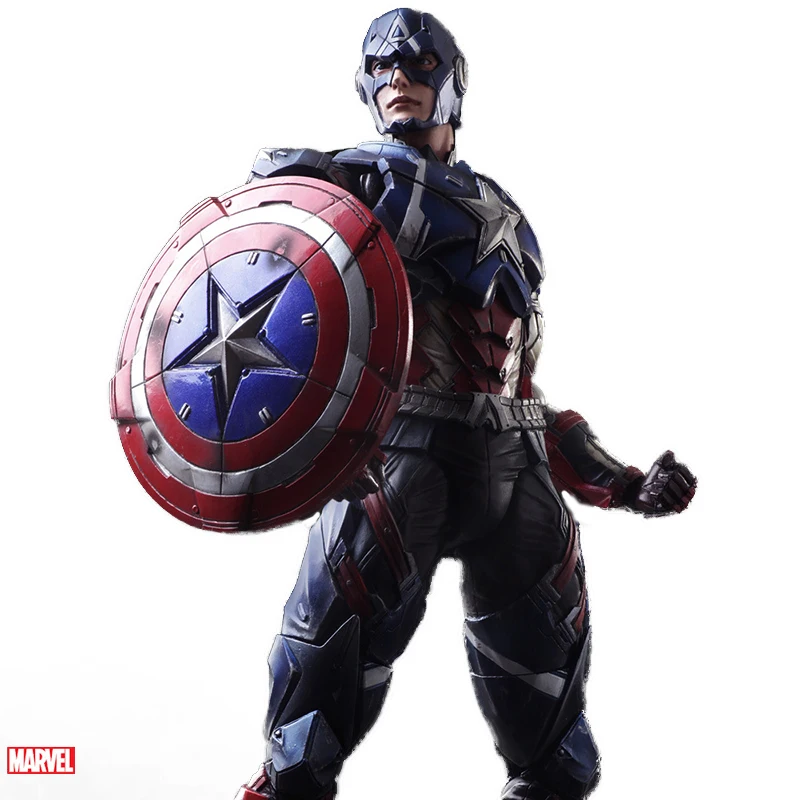 

Marvel Avengers Movie Captain America Joint Movable PA Changed Toy 1/6 PVC Action Figure Collectible Model Toys for Children A82