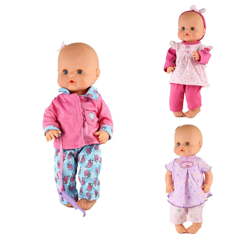 

13inch Doll Clothes 35CM Nenuco Ropa Accesorios Nenuco y su Hermanita Good Quality Sheep Design Outfit 35CM Nenuco Accessories