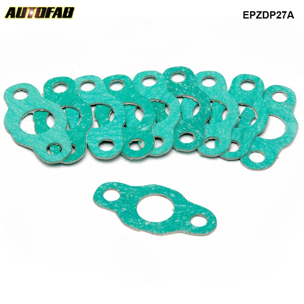 10pcs/Lot Turbo Oil Drain Gasket For Garrett T2 T25 T28, made of gasket paper EPZDP27A