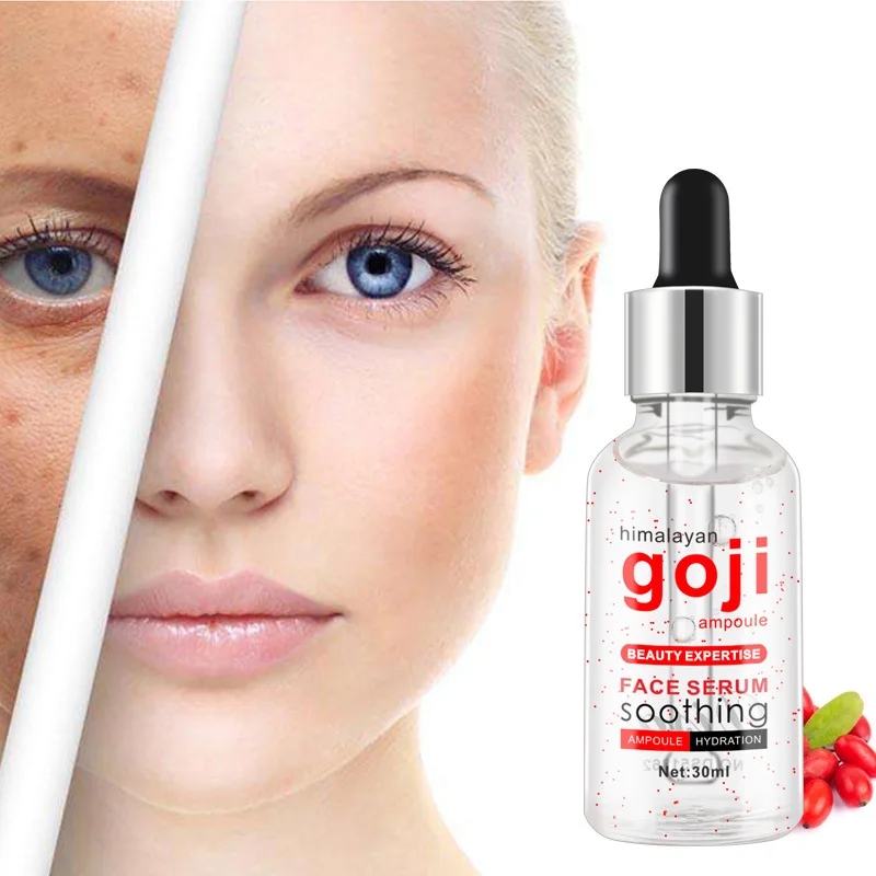 30ML GOJI Hyaluronic Acid Facial serum Moisturizer Anti aging Whitening Facial Serum Intensive Firming Anti Wrinkle Skin Care