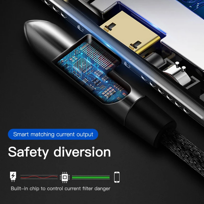 ! ACCEZZ локоть Micro USB кабель для быстрой зарядки Samsung S7 S6 Note 4 5 Edge Android телефон передачи