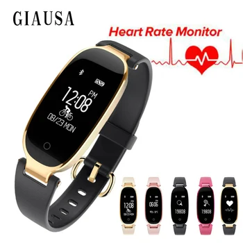 

NEW Smartwatch S3 Smart Watch Women Ladies Heart Rate Monitor Pedometer Fitness Band Bluetooth watch connected Android IOS Phone