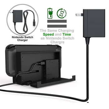 

KACOSATA TYPE-C Quick Charger Game Console TV Base Gamepad Charger for Switch Pro