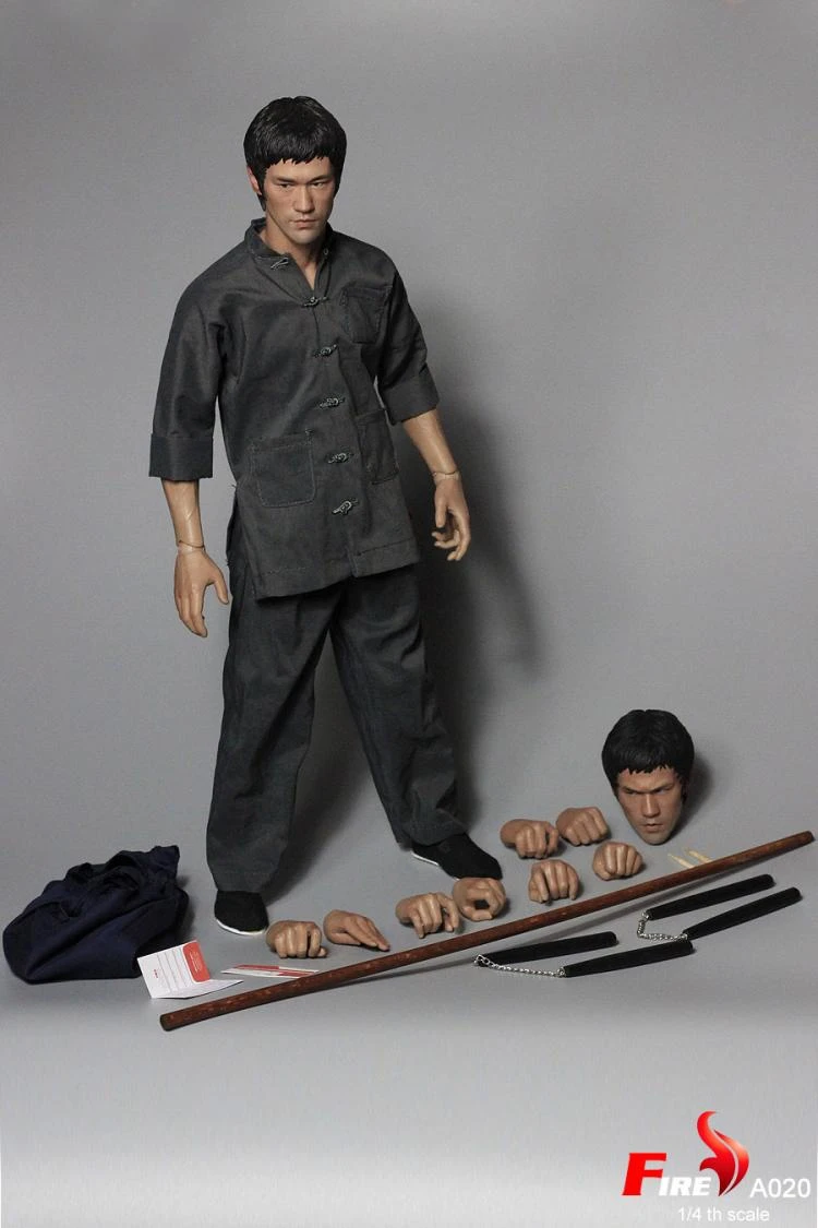 bruce lee the dragon series action figure
