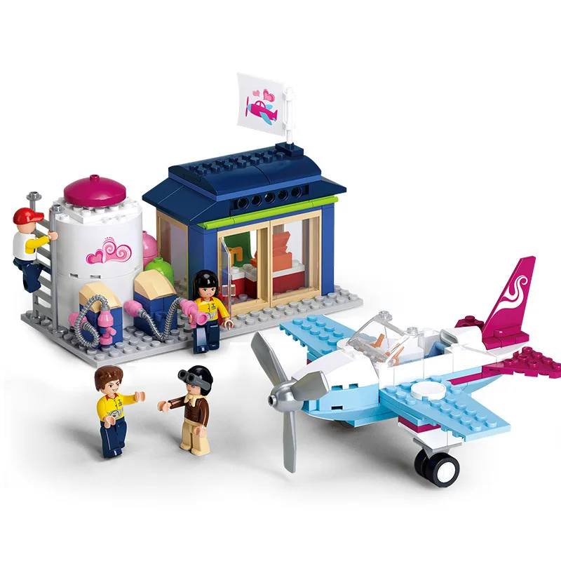 

Sluban Building Blocks Compatible with Lego B0608 284P Models Building Kits Blocks Toys Hobby Hobbies For Chlidren