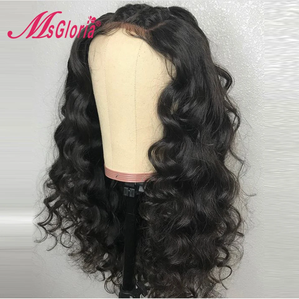 

Brazilian Body Wave Lace Front Human Hair Wigs With Baby Hair For Women Pre Plucked Natural Hairline Remy 13*4 Lace Front Wig