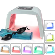 7 цветов PDT светодиодный светильник для лечения акне, аппарат для терапии, светодиодный маска для лица, красота, спа, фототерапия для омоложения кожи, средство для удаления акне