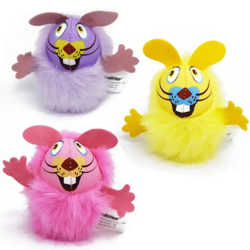 Colorful Catnip Mouse Plush rat Funny cat Catnip toy ball interactive pet cat supplies Drop