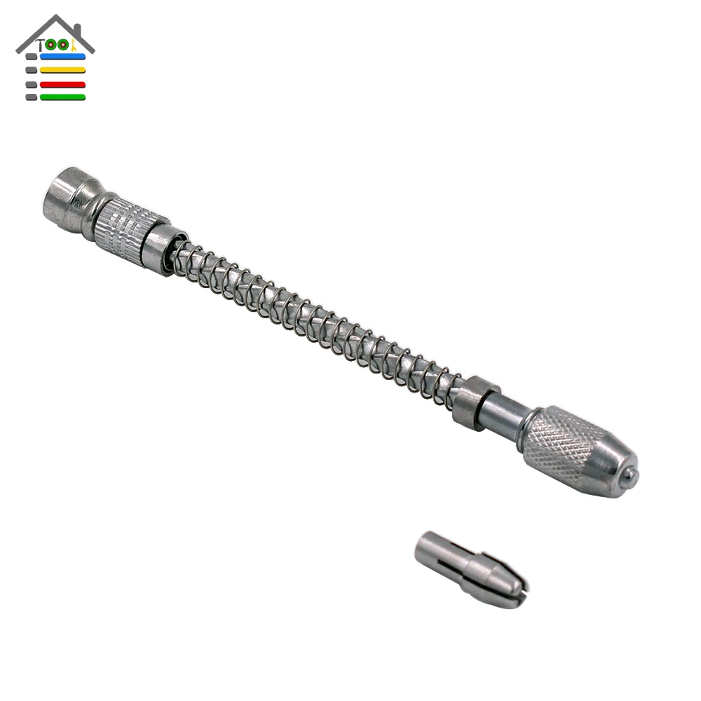 

Precision Spiral Semi-automatic Push Hand Drill Drilling Craft Airfix Mini Jewelry Hobby Engraver Tool For 0.1-2mm Twist Drill
