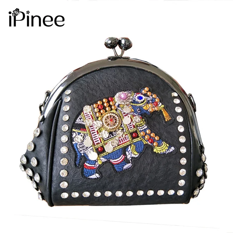 

iPinee Shell Bag Women Leather Handbags Fashion Diamond Women Messenger Bags Bolsa Feminina Shoulder Bags Ladies Samll Bag