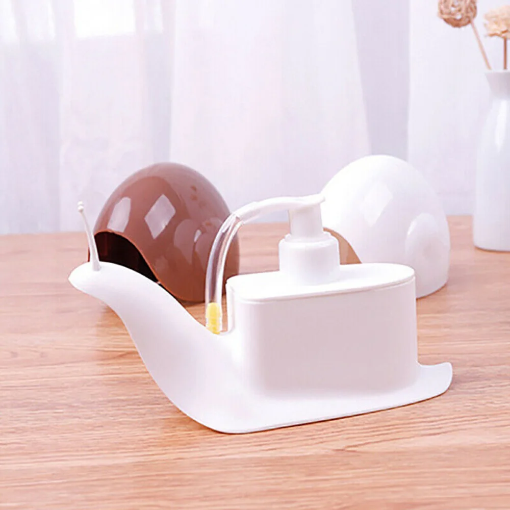 

Cute Snail Shape Shampoo Hand Sanitizer Parting Bottle Pressing Lotion Bottle Home Bathroom Accessories Liquid Soap Dispensers