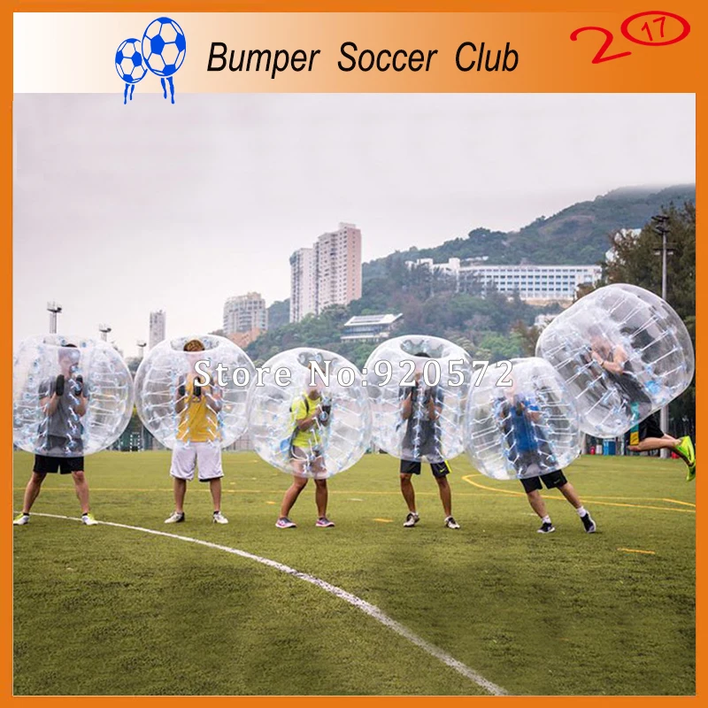 Free shipping Outdoor Games PVC Bumper Ball Inflatable Body Grass Body font b Zorb b font