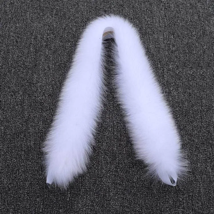 Настоящий лисий мех для отделки|real fur collar|fur collarreal |