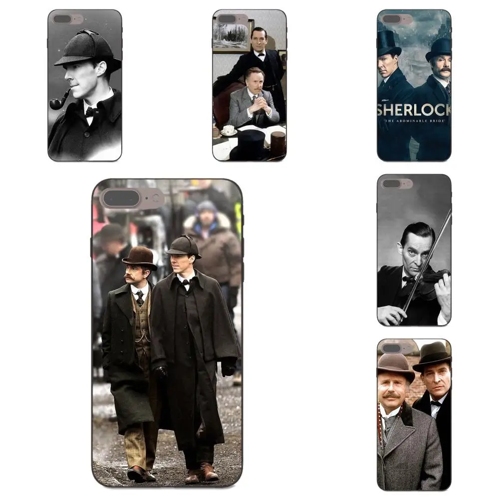 I Am Sherlock Holmes TPU Дизайн под заказ для Samsung Galaxy A3 A5 A6 A6s A7 A8 A9 Star Plus 2016 2017